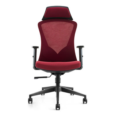 Mesh Swivel 1120-1200mm Office Chair Long Back With Casters