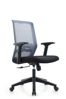 Grey Office Mesh Drafting Chair , 3" 300lbs High Swivel Chairs