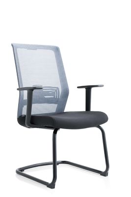 Grey Office Mesh Drafting Chair , 3" 300lbs High Swivel Chairs