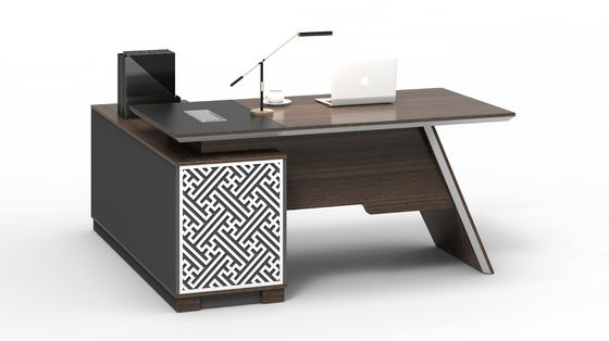 Modern Melamine Executive Office Table 0.3343CBM Volume