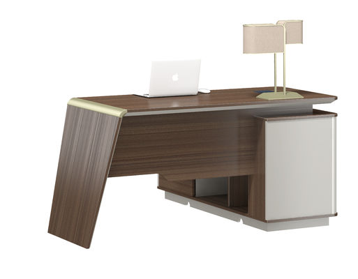 Commercial Executive Office Table Australian Oak + Gray Color
