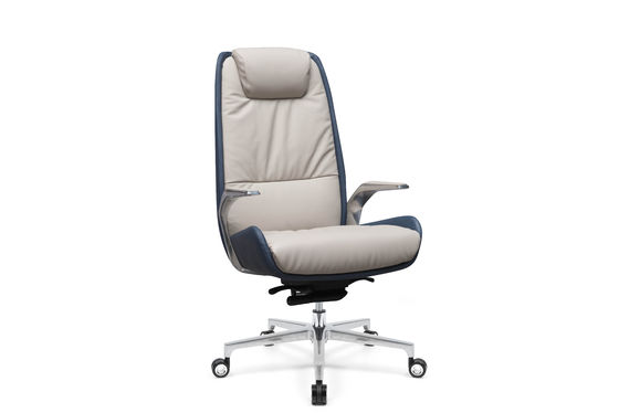 High Back Leather Swivel Revolving Chair Lock At 3 Positions