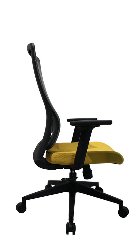 Staff Wire Netted Revolving Chair , 122kg 270lb Ergonomic Mesh Chairs
