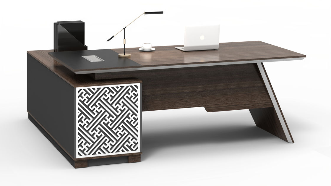 Modern Melamine Executive Office Table 0.3343CBM Volume